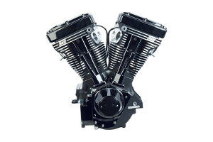 S&S Cycle �G�X�A���h�G�X�T�C�N�� V111 �G���W��ASSY 585 BLK ED BIG TWIN 84-99 310-0829