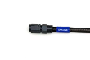 SWAGE-LINE �X�E�F�b�W���C�� F�z�[�XKIT BLK XR250 95-02 BAFB069