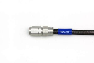 �݌ɗL�� SWAGE-LINE �X�E�F�b�W���C�� �t�����g�z�[�X�L�b�g�@�X�e��/BLK KLX125 10-16 STFB732