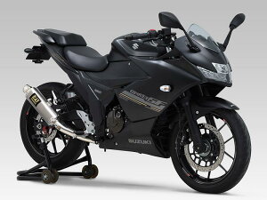 ヨシムラ バイク用 マフラー 機械曲GP-MAGNUM105 サイクロン EXPORT SPEC 政府認証 (SSF)サテンフィニッシュ GIXXER/SF250/V-STROM250SX 品番:110A-12C-5U30