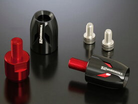 【10日限定！クーポン配布！】 ヨシムラ YOSHIMURA バイク用 ハンドルバーエンドHigh Line スズキ汎用 M12 レッド 品番:696-0H2-1200