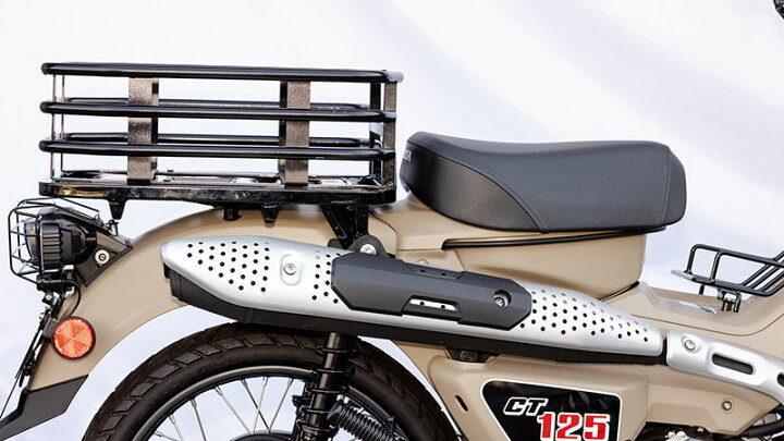 楽天市場】キジマ KIJIMA バイク用 リアキャリア ラック ブラック 