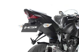【25日限定！クーポン配布！】 ACTIVE (アクティブ) バイク用 フェンダーレスキット LEDナンバー灯付き ZX-6R 636 ABS ('19～'20) ブラック 1157094