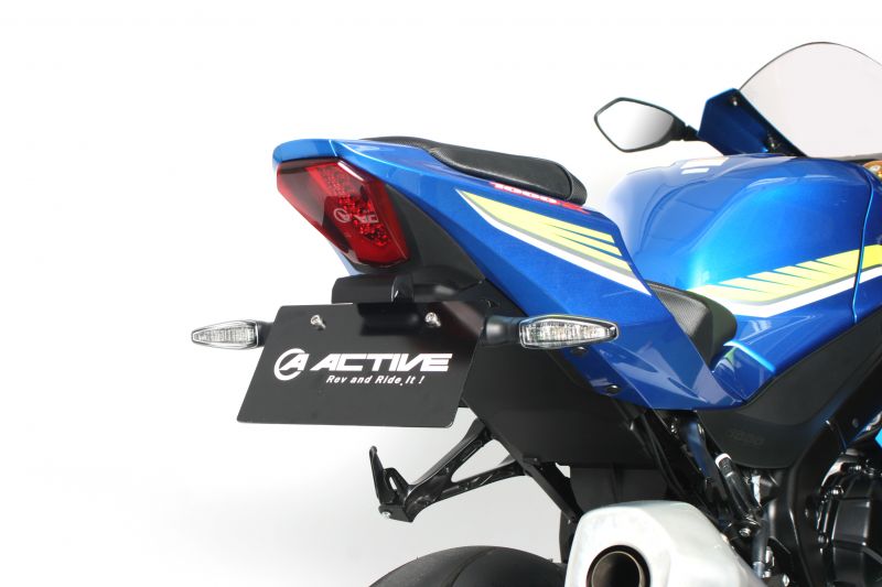 ACTIVE (アクティブ) バイク用 フェンダーレスキット LEDナンバー灯付き GSX-R1000 ABS (適合要確認) ブラック 1155040