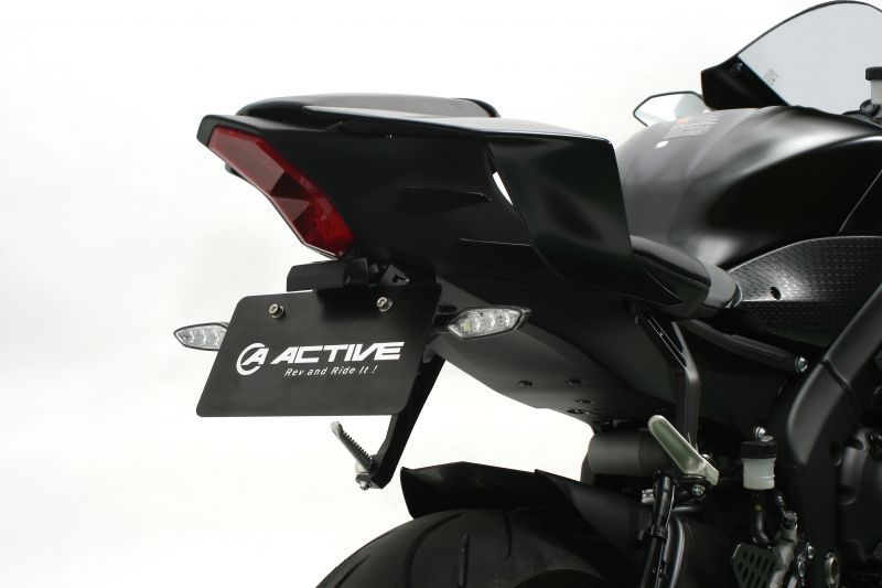 ACTIVE (アクティブ) バイク用 フェンダーレスキット LEDナンバー灯付き YZF-R6 ('17〜'20) ブラック 1153063