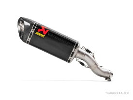 【20日限定！最大ポイント3倍！クーポン配布！】※要エントリー AKRAPOVIC(アクラポビッチ) バイク用 マフラー サイレンサー (JMCA仕様)スリップオンライン カーボン CBR250RR 17-21(2BK-MC51) 品番:S-H2SO7-APCJPA