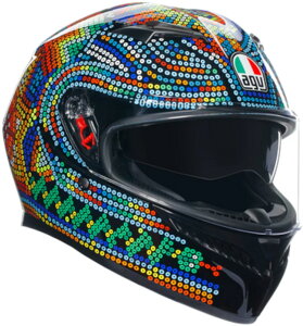 AGV(G[W[uC) oCNwbg ttFCX K3 ROSSI WINTER TEST 2018 (bV EB^[eXg 2018) STCY (55-56cm) 18381007001-S
