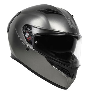 �y�X�[�p�[SALE����I���ʃN�[�|���I�z AGV(�G�[�W�[�u�C) �o�C�N�w�����b�g �t���t�F�C�X K3 MONO MATT LUNA GREY ���m �}�b�g ���i �O���C UV�J�b�g 18381007023