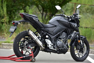 �r�[���X BEAMS �o�C�N�p JMCA ���{�F�� R-EVO2 �X�e�����X �X���b�v�I�� �}�t���[ �T�C�����T�[ YZF R25 / R3 / MT-25 / MT-03 �F2025�` G277-54-P6J