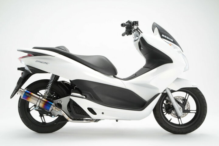 楽天市場】ビームス BEAMS バイク用 マフラー PCX125後期 / EBJ - JF28 