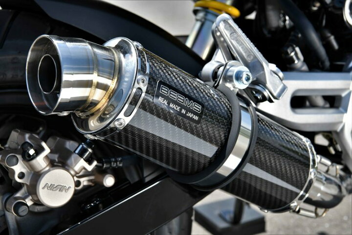 楽天市場】ビームス BEAMS バイク用 フルエキゾーストマフラー R-EVO 
