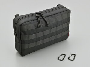 デイトナ DAYTONA バイク用 リアバッグ HenlyBegins キャンプシートバッグ SYSTEMシリーズ DH-754 システムポーチ H200×W320×D70(mm) 21785