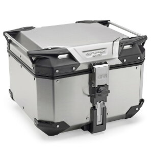 デイトナ DAYTONA バイク用 GIVI BOX ジビ リアボックス トップケース モノキー 42L アルミ製 TREKKER OUTBACK EVOシリーズ OBKE42A シルバー 46556
