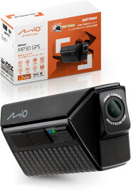 【15日限定！クーポン配布！】 デイトナ DAYTONA Mio(ミオ) バイク用 ドライブレコーダー ヘルメット装着可能 前後2K録画 400万画素 microSD 64GB付属 2K 防水 防塵 LED信号 Gセンサー GPS MiVue MP30GPS 49341