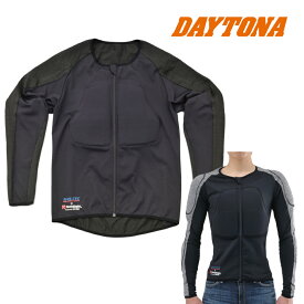 デイトナ DAYTONA ヘンリービギンズ HenlyBegins バイク用 JMCA推奨 チェスト 胸 肩 肘 背中 脊椎 上半身 サステック SAS-TEC CE規格 プロテクター ジャケット HBP-018 HPPE 耐切創インナープロテクター ブラック・グレー/ブラック (S・M・L・XL・WF "レディース")