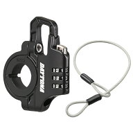 デイトナ DAYTONA バイク用 ヘルメットロック 汎用(φ22.2/25.4mmハンドル用) ケーブル付き ヘルメットホ…