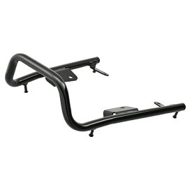 デイトナ DAYTONA バイク用 タンデムグリップ W230/メグロS1(25)専用 荷掛けフック付属 グラブバー グロスブラック 61053