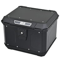 【18日限定！クーポン配布！】 GIVI ジビ バイク リアボックス トップケース モノロック 47L アルミ製 MT…