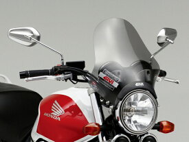 デイトナ DAYTONA バイク用 カウルスクリーン GIVI ジビ 小型ウインドスクリーン A210 セミスモーク H370mm×W350mm 90115