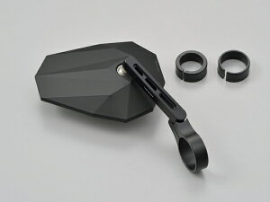 デイトナ DAYTONA バイク用 ミラー バーエンドミラー X5 マットブラック 15141