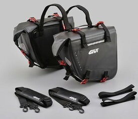 【18日限定！クーポン配布！】 デイトナ DAYTONA バイク用 ツーリングバッグ GIVI ジビサイドバッグ (GRT718) 片側15L バッグ本体 左右セット 99195