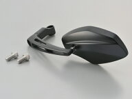 【15日限定！クーポン配布！】 デイトナ DAYTONA バイク用 ミラー パラレルミラー ヘキサゴン 左用 ブラ…