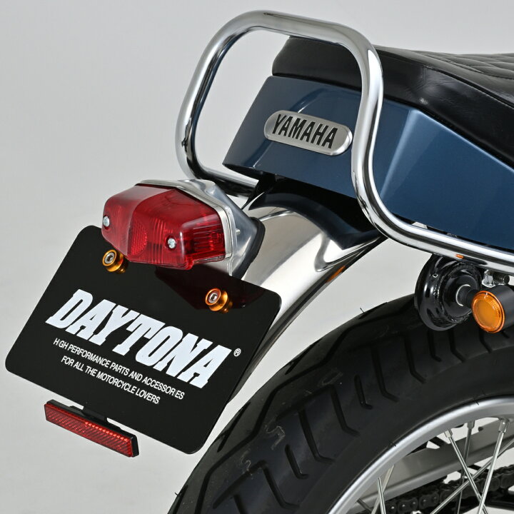楽天市場】デイトナ DAYTONA バイク用 ハーフリアフェンダー SR400/500 