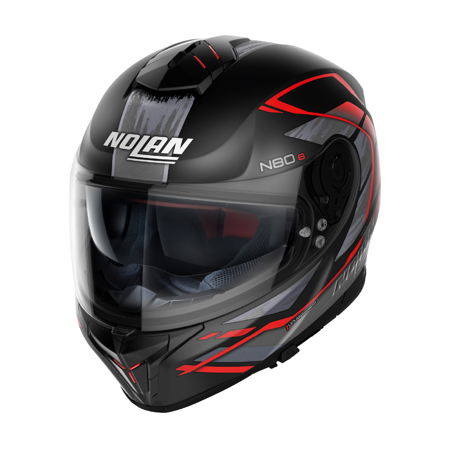 NOLAN  ノーラン  バイク用 ヘルメット フルフェイス Lサイズ 59-60cm  N80-8 サンダーボルト レッド 27  28950