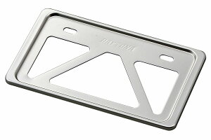 デイトナ DAYTONA バイク用 軽量ナンバープレートホルダー リフレクター無し Sサイズ(原付用角型) クリアー 99623