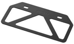 デイトナ DAYTONA バイク用 軽量ナンバープレートスタビライザー リフレクター無し Mサイズ(原付用山型) ブラック 99658