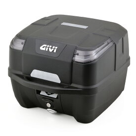 GIVI (ジビ) バイク用 リアボックス 33L 未塗装ブラック モノロックケース ATLASシリーズ B33N2MD スモークリフレクター 31432