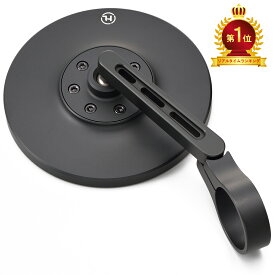 【マラソン期間 全品P2倍！25日クーポン配布！】 デイトナ DAYTONA HIGHSIDER (ハイサイダー) バイク用 バーエンド ミラー 1本入り マットブラック 新保安基準適合 (別売バーエンドミラーアダプター必要) コネロ ショート 17304