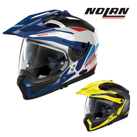 【25日限定！クーポン配布！】 デイトナ DAYTONA ノーラン NOLAN バイク用 フルフェイス ジェット モトクロス オフロード システム ヘルメット N70-2X N702X STUNNER (ホワイト / イエロー) M / L / XL