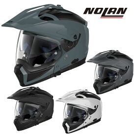 デイトナ DAYTONA ノーラン NOLAN バイク用 フルフェイス ジェット モトクロス オフロード システム ヘルメット N70-2X N702X ソリッドカラー (スレートグレー / フラットバルカングレー / フラットブラック / メタルホワイト) S / M / L / XL