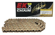 【25日限定！クーポン配布！】 EKチェーン(江沼チェーン) バイク用チェーン 428SHDR (GP/GP) ゴールド 12…