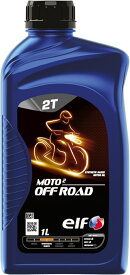 【20日限定！全品ポイント2倍！限定クーポン配布！】 elf(エルフ) バイク用 2st エンジンオイル MOTO 2 OFF ROAD (モト 2 オフロード) SAE30 分離・混合両用 1L 213942