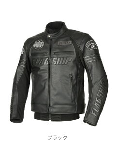 フラッグシップ(Flagship) バイク用 秋冬 ウィンタージャケット FJ-W213 イグナイトジャケット ブラック Mサイズ FJ-W213/BK/M