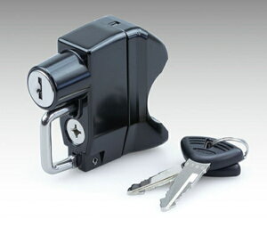 キジマ KIJIMA バイク用 盗難防止 防犯 ヘルメットロック ホルダー ハーレーダビッドソン レバーブラケットホルダー用 HD-05149