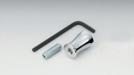 【10日限定！クーポン配布！】 キジマ KIJIMA バイク用 シフトペグエクステンション 30mm クローム HD-05…