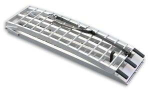 キジマ KIJIMA バイク用 メタルフィールド ラダーレール 折りたたみ式 2100mm シルバー Z9-22-011