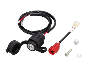 KITACO キタコ バイク用 USB電源キット 2ポートタイプ スーパーカブC125(JA48) 80-757-13100
