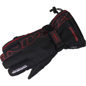 【10日限定！クーポン配布！】 コミネ KOMINE 防水 バイクグローブ Gloves GK-132 レインオーバーグローブ ブラック レッド 黒 赤 XLサイズ 06-132/BK/RD/XL