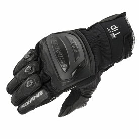 【4/1限定！数量限定クーポン配布！エントリーでP3倍！】 コミネ KOMINE バイク用 グローブ Gloves GK-214 チタニウムメッシュグローブ オールブラック 3XLサイズ 06-214/ALL.BK/3XL