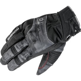 【20日は全品ポイント2倍！】 コミネ KOMINE バイク用 グローブ Gloves GK-818 プロテクトウインターグローブ ネオブラックカモ XSサイズ 06-818/N-BK-CAMO/XS