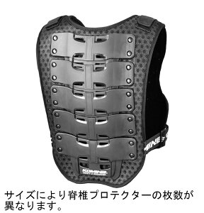 y23ISi|Cg2{Iz R~l KOMINE oCNp veN^[ 㔼g   Protector SK-688 Xv[{fBveN^[ ubN  MTCY 04-688/BK/M