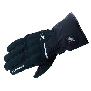 コミネ KOMINE バイク用 防寒 電熱グローブ EK-217 プロテクトエレクトリックヒートグローブ ネイビー 3XLサイズ 08-217/NAVY/3XL