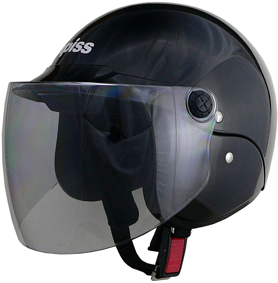 リード工業 ジェットヘルメット apiss AP-603 週間売れ筋 セール商品 57-60cm未満 フリーサイズ ブラック