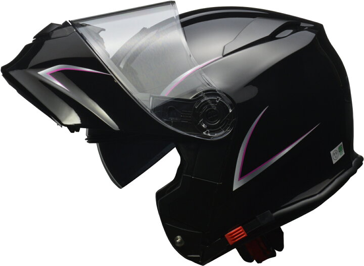 ホレン ブラック レッド  TAICHI バイク用 ヘルメット  MC1SF Mサイズ 57-58cm  輝く高品質な RSタイチ RS  HJH190RE01M  システムヘルメット HJC i90