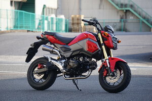 OVER Racing(オーバーレーシング) バイク用 フルエキゾーストマフラー GP-PERFORMANCE RS ツインアップ レーシング GROM(16)(17-20) 13-222-24R