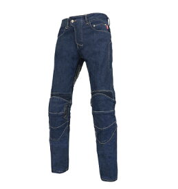 【20日限定！クーポン配布！】 ROUGH&ROAD (ラフ&ロード) バイク用 レギュラーデニムパンツ EI:EO ストレッチライドデニム ワンウォッシュネイビー LLサイズ (34) RR7474NV4
